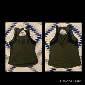 Pink Victoria secret workout tank top